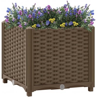 VidaXL Vyvýšený záhon 40 x 40 x 38 cm polypropylen – Sleviste.cz