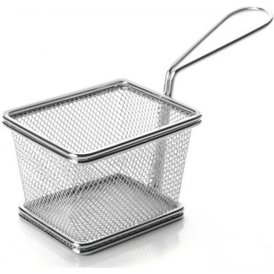 Weis Servírovací košík hranatý 10cm nerez – Sleviste.cz