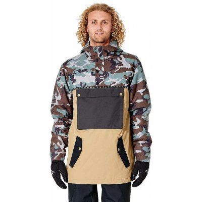 Rip Curl bunda Primative Anorak Jacket Dark Khaki – Zboží Mobilmania