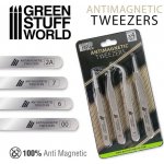 Green Stuff World 100% Anti-magnetic QUARTZ Tweezers SET GSW1156 – Hledejceny.cz
