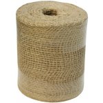 Jutová stuha přírodní 10 cm*10 m, 200 g/m2 – Zboží Mobilmania