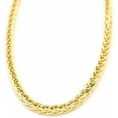 B&B Goldinvestic Zlatý řetízek fox liščí ocas hrubý N6268-585/1000 – Zboží Dáma