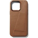 Mujjo Full Leather Wallet iPhone 15 Pro Max světle hnědé