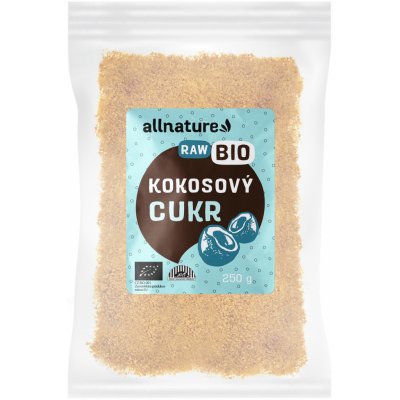 Allnature Bio Kokosový cukr 250 g – Zboží Mobilmania