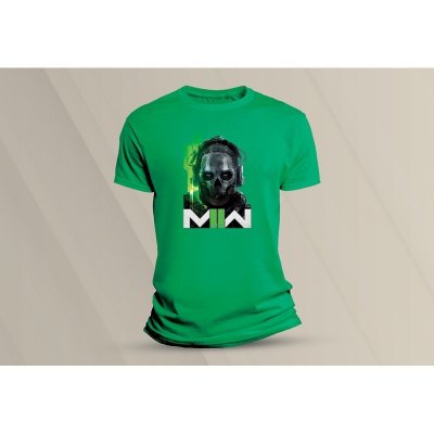 Sandratex dětské bavlněné tričko Modern Warfare 2. zelená – Zboží Mobilmania