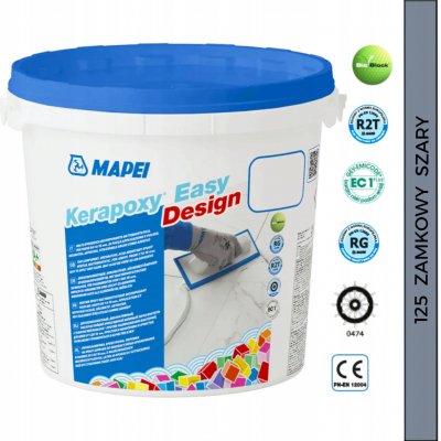 Mapei Kerapoxy Easy Design 3 kg hradní šedá – HobbyKompas.cz