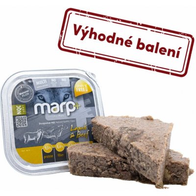 Marp Natural Plus s jehněčím a hovězím 12 x 150 g – Sleviste.cz