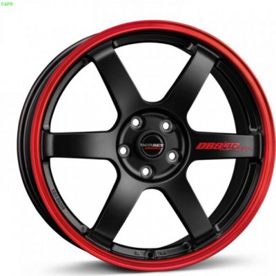 BORBET DB8GT2 8,5x19 5x114,3 ET40 black matt rim red | Zboží Auto