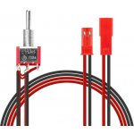 Yeah Racing 3 polohový vypínač s konektory JST – Sleviste.cz