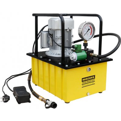 Genborx Nožní elektrická hydraulická pumpa s tlakoměrem HHB-630E-2HP-20L – Hledejceny.cz
