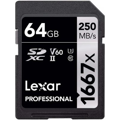 Lexar SDXC UHS-II 64 GB LSD64GCB1667 – Sleviste.cz