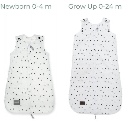 Sleepee Rostoucí sada celoročních pytlů Newborn & Grow Up Tečky – Hledejceny.cz