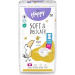 Bella Baby Happy Soft&Delicate 4+ Maxi Plus 9–15 kg 56 ks – Hledejceny.cz