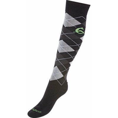 ACAVALLO Podkolenky Diamond black grey – Zbozi.Blesk.cz