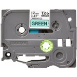 Brother TZE-731, zelená/černá, 12mm – Zbozi.Blesk.cz