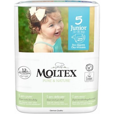 Moltex Ekoplenky Pure & Nature Junior 11-16 kg 25 ks – Hledejceny.cz