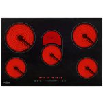 VidaXL Keramická varná deska s 5 hořáky dotykové ovládání 90 cm 8500 W – Hledejceny.cz