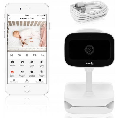 Lionelo Elektronická videochůvička Babyline Go – Zboží Mobilmania
