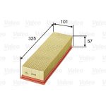 Vzduchový filtr VALEO 585089 – Hledejceny.cz