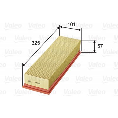 Vzduchový filtr VALEO 585089 – Hledejceny.cz
