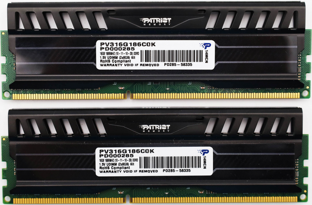 Patriot DDR3 16GB KIT 1866MHz CL10 Viper 3 PV316G186C0K