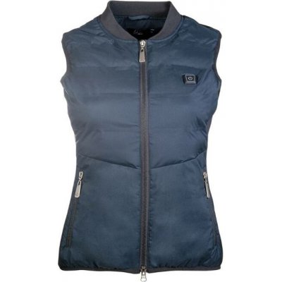 HKM Dámská vyhřívaná vesta Comfort Temperature bez baterie deep blue – Zboží Dáma