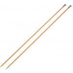 Rovné jehlice č. 3; 3,5; 4; 4,5; 5; 5,5; 6; 8; 9; 10 Varianta: 1 (3 mm) zlatá, Balení: 1 pár – Zboží Dáma