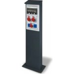 SCAME Pilíř pro zásuvkové 659.BA5040-BL antracit – Sleviste.cz