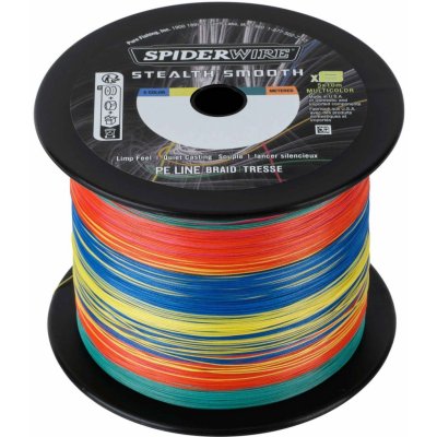 SpiderWire Pletená Šnůra Stealth Smooth X 8 Multicolor 1 m 0,29 mm 26,4 kg – Hledejceny.cz