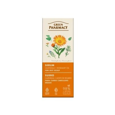 Green Pharmacy sérum na mastnou vlasovou pokožku s měsíčkem 100 ml – Hledejceny.cz