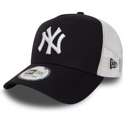 New Era CLEAN TRUCKER NEW YORK YANKEES bílá klubová truckerka – Sleviste.cz