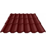 Blachotrapez Kingas Eco Plus 0,5 350 mm červená lesklá 1 m² – HobbyKompas.cz