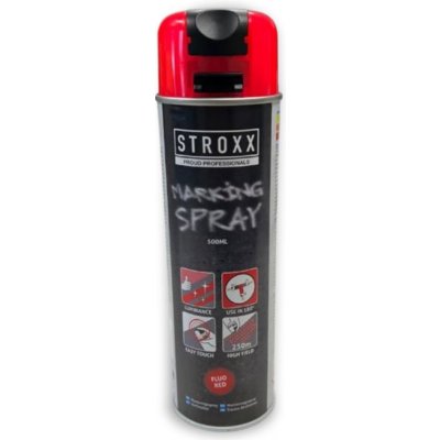 Stroxx značkovací sprej 500 ml červený – Sleviste.cz