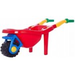 Hemar Dětský zahradní trakař lopata hrábě barevná sada 3 ks. – Zboží Dáma