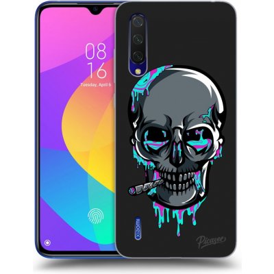 Pouzdro Picasee silikonové Xiaomi Mi 9 Lite - EARTH - Lebka 3.0 černé – Zboží Mobilmania