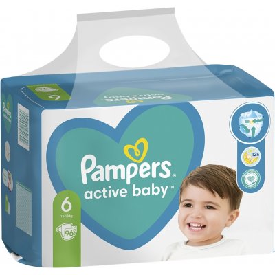 Pampers Active Baby 6 96 ks – Zboží Mobilmania