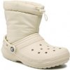 Dámské sněhule Crocs Classic Lined Neo Puff Boot 206630 Bone