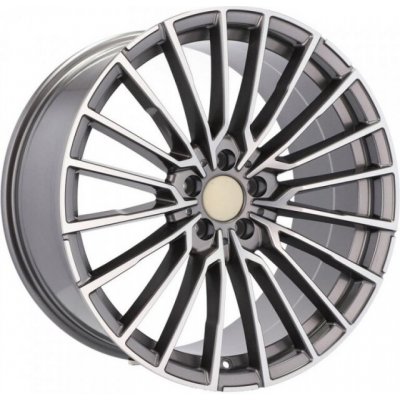 Racing Line B5569 10x20 5x112 ET41 polished graphite | Zboží Auto