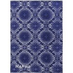 SCANquilt utěrka DEKORO orient bílomodrá 50 x 70 cm – Zboží Mobilmania