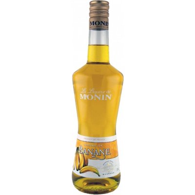 Monin Creme de Banane Liqueur 20% 0,7 l (holá láhev) – Zbozi.Blesk.cz