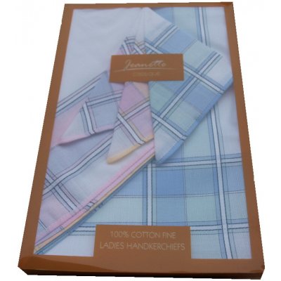 Mileta Kapesníky bavlněné dámské dárkové 6ks – Zboží Mobilmania