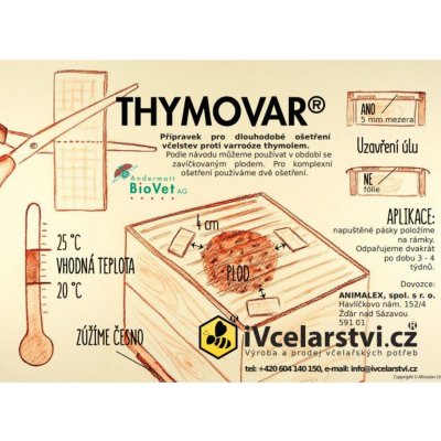 THYMOVAR proužky 2 x 5 ks – Sleviste.cz