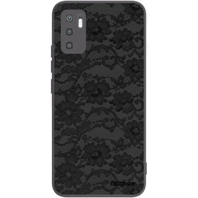 Picasee silikonový černý obal pro Xiaomi Redmi Note 10 5G - Black Elegance – Zboží Živě