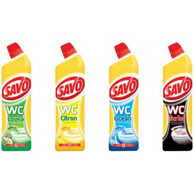 Savo WC gel Citron 750 ml – Zboží Mobilmania