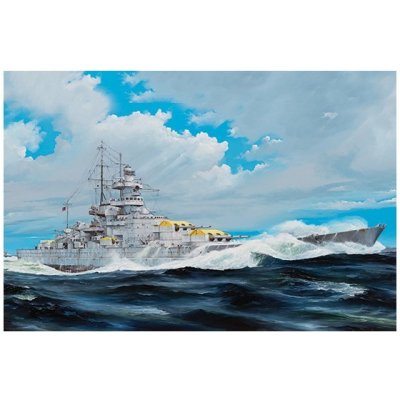 Trumpeter German Gneisenau Battleship 03714 1:200 – Zbozi.Blesk.cz