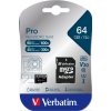 Paměťová karta Verbatim microSDXC 64 GB UHS-I U1 47042