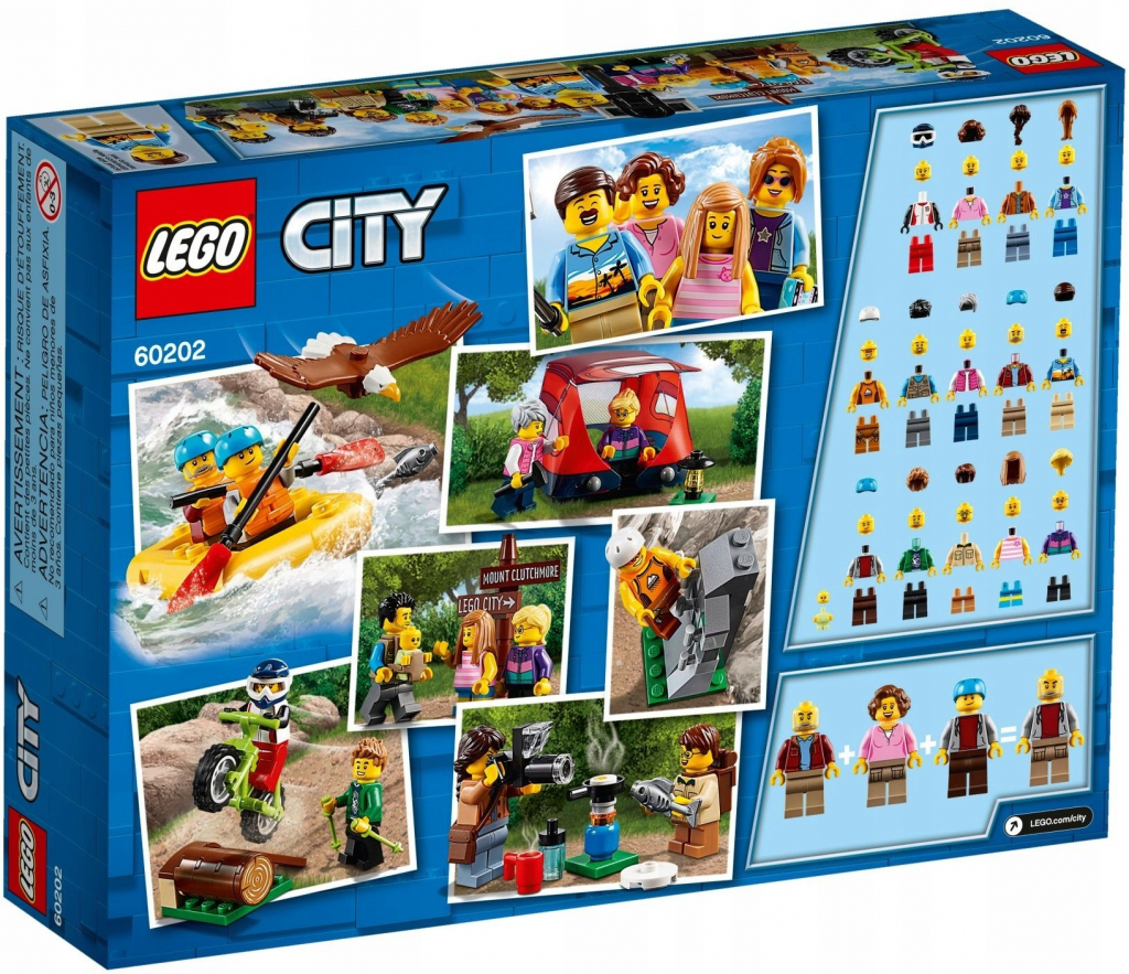 LEGO® City 60202 Sada postav dobrodružství v přírodě