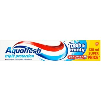 Aquafresh Triple protection zubní pasta v rodinném balení 125 ml
