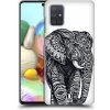 Pouzdro a kryt na mobilní telefon Samsung Pouzdro Head Case Samsung Galaxy A71 Zdobený Slon