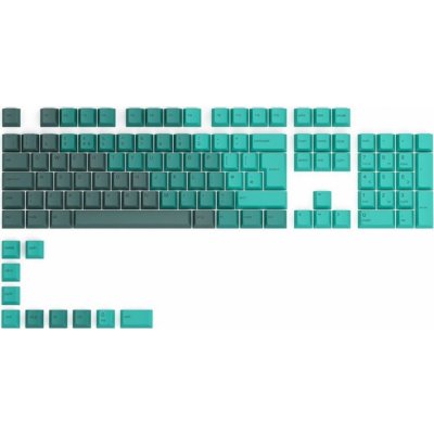 Glorious GPBT Keycaps Rain Forest 115 ks (UK) GLO-KC-GPBT-RF-UK – Zboží Živě